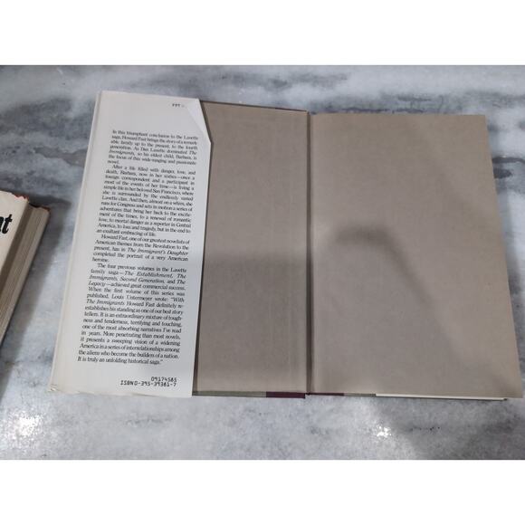 Howard Fast Lavette Family Bundle: The Immigrant's Daughter & The Establishment - Picture 7 of 9